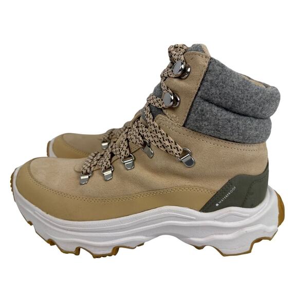 Sorel Sneaker Boot Kinetic Breakthru Conquest Womens 10.5 WP Suede Insulated - Picture 5 of 11